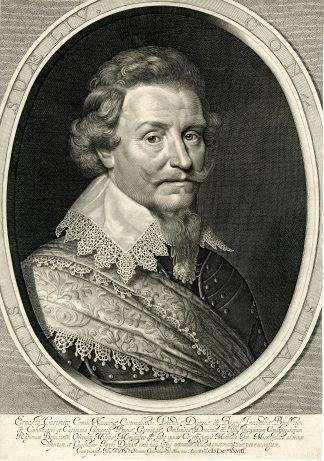 Antique Print-ERNEST-CASIMIR-NASSAU-DIETZ-ENGRAVING-Delff-van Mierevelt-1628