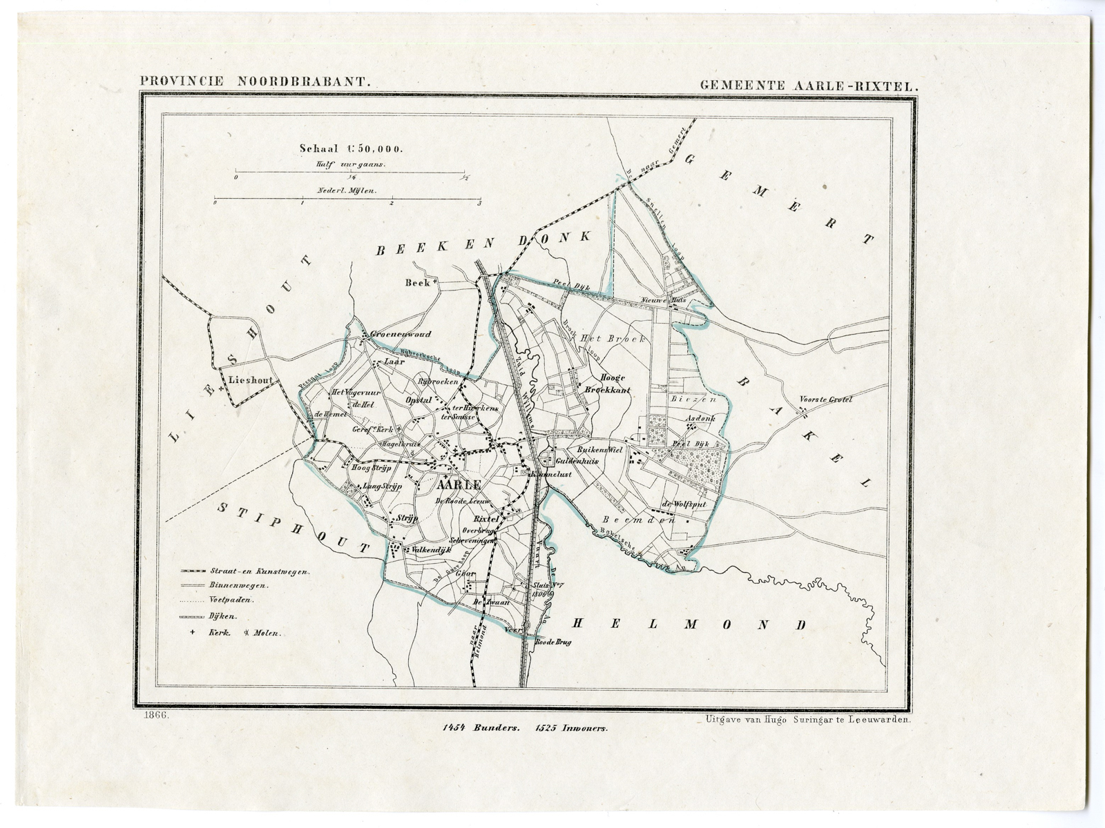 , Kuyper city plans – The Netherlands – 1, Pictura Antique Prints