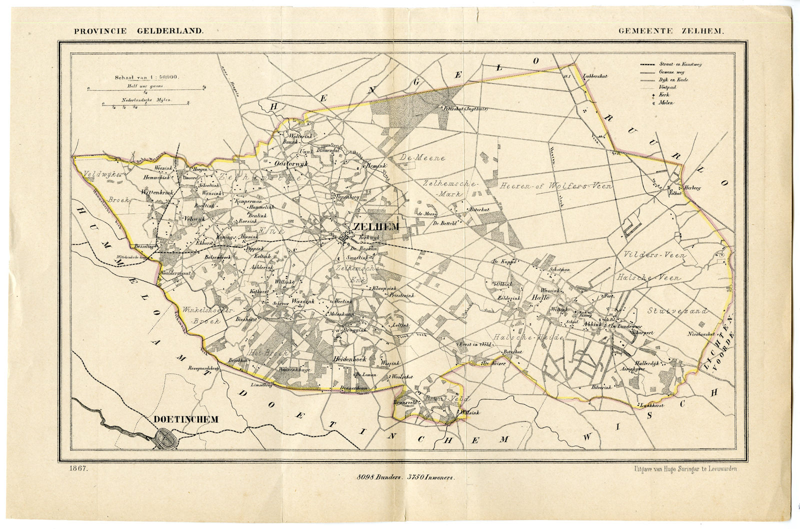 , Kuyper city plans – The Netherlands – 1, Pictura Antique Prints