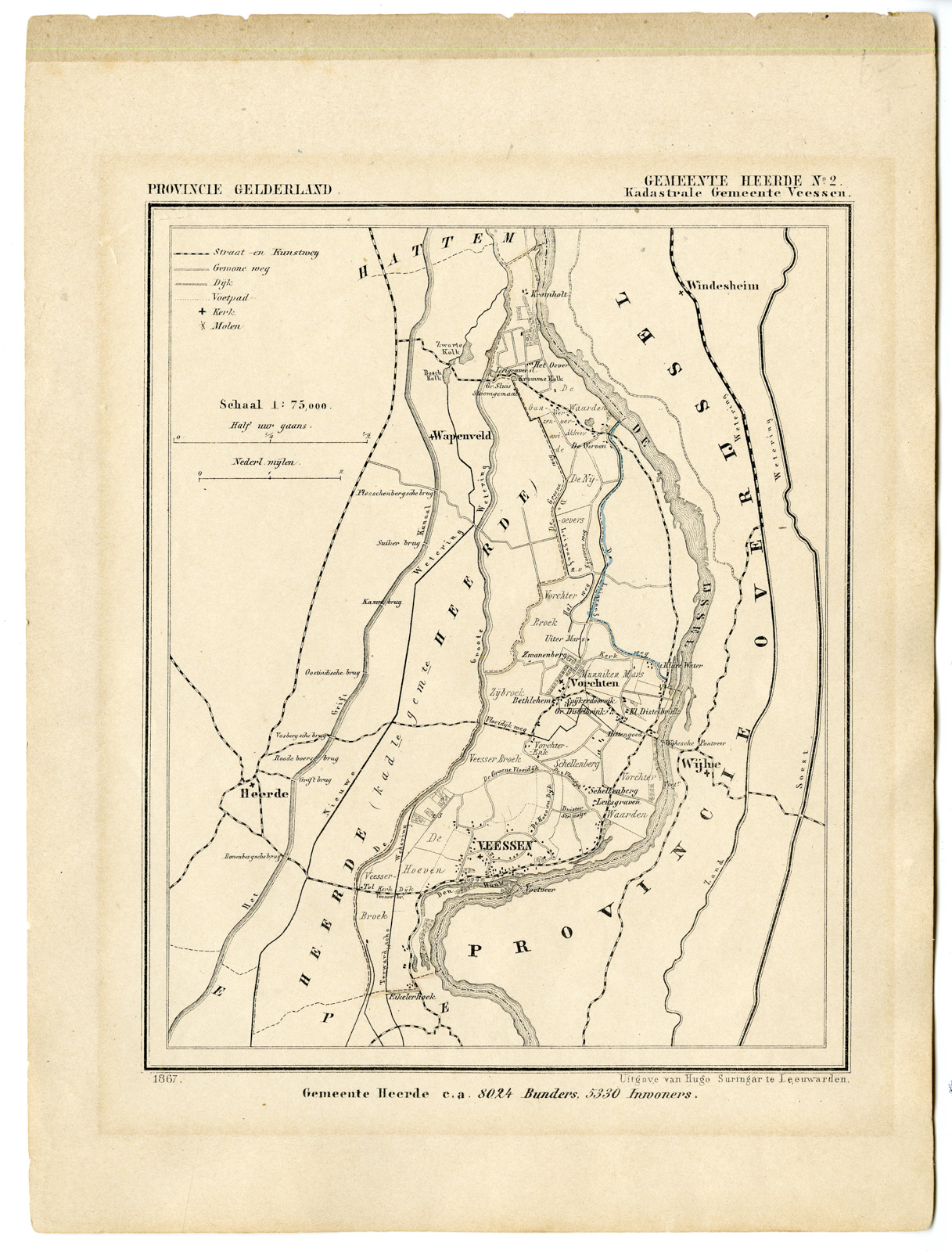, Kuyper city plans – The Netherlands – 1, Pictura Antique Prints
