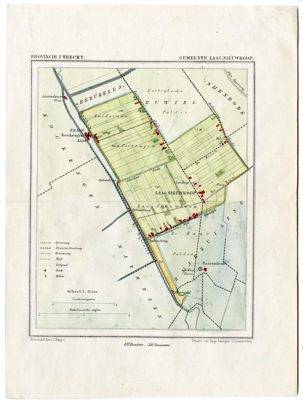 , Kuyper city plans – The Netherlands – 1, Pictura Antique Prints