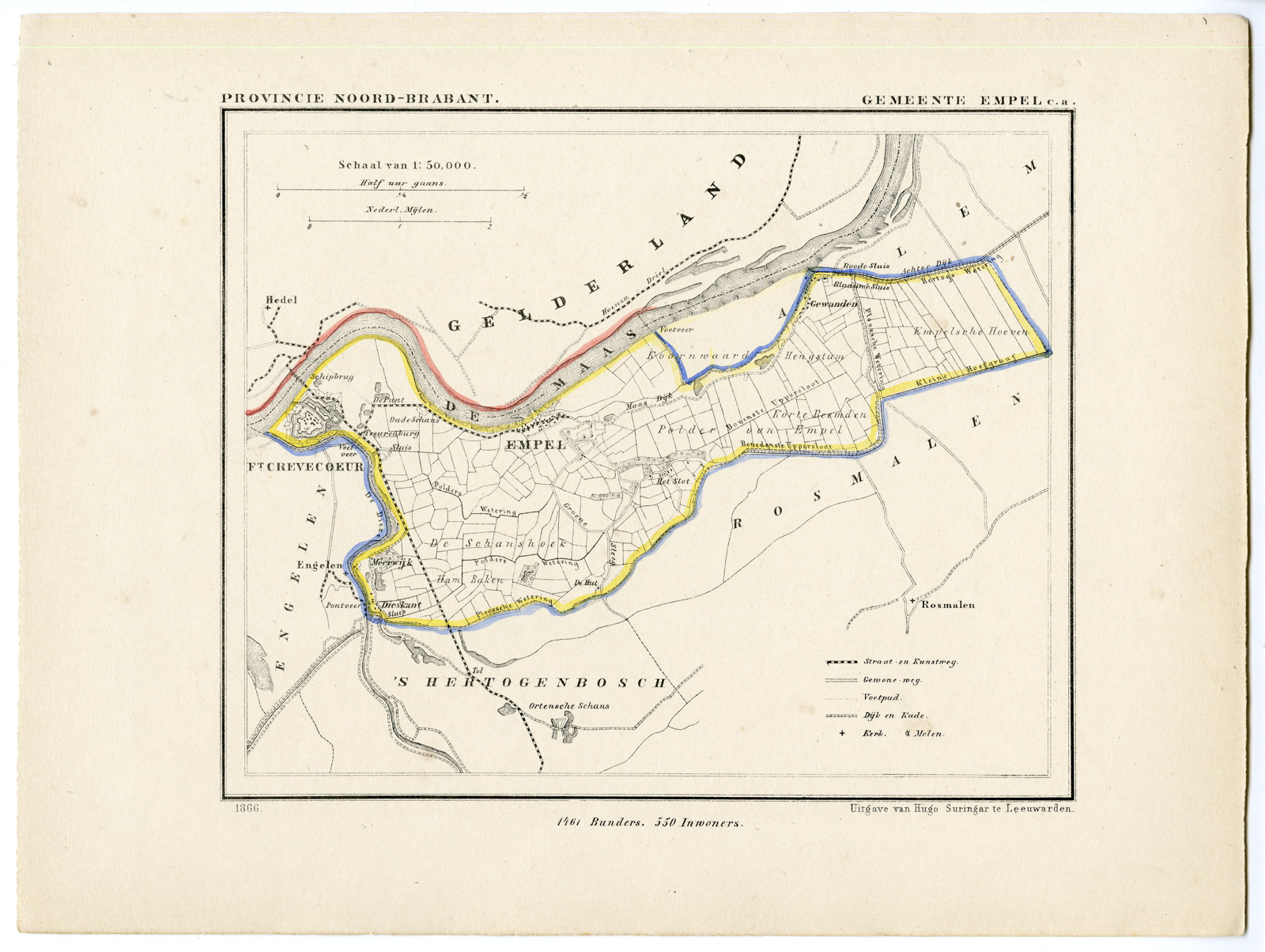 , Kuyper city plans – The Netherlands – 1, Pictura Antique Prints