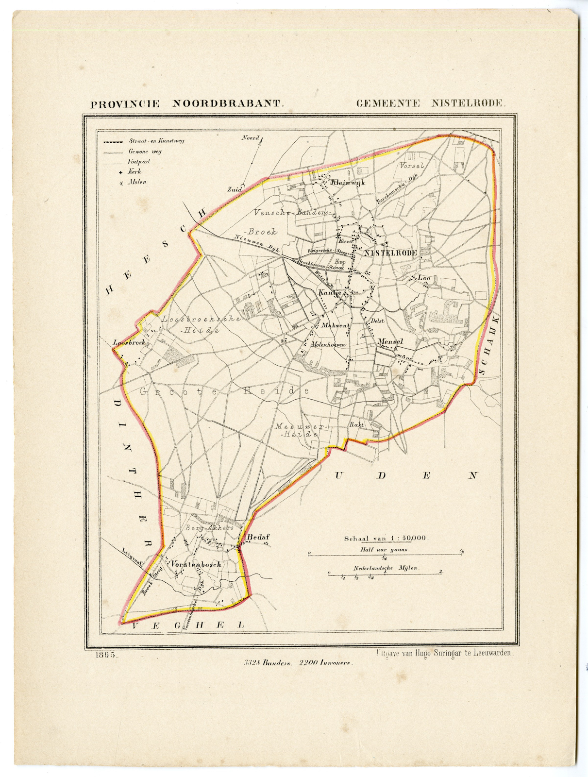 , Kuyper city plans – The Netherlands – 1, Pictura Antique Prints