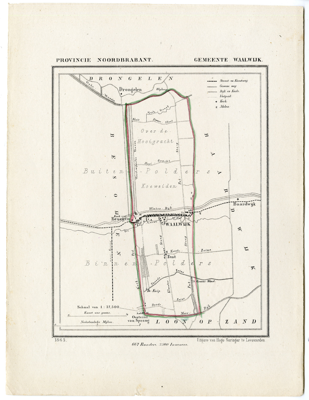 , Kuyper city plans – The Netherlands – 2, Pictura Antique Prints