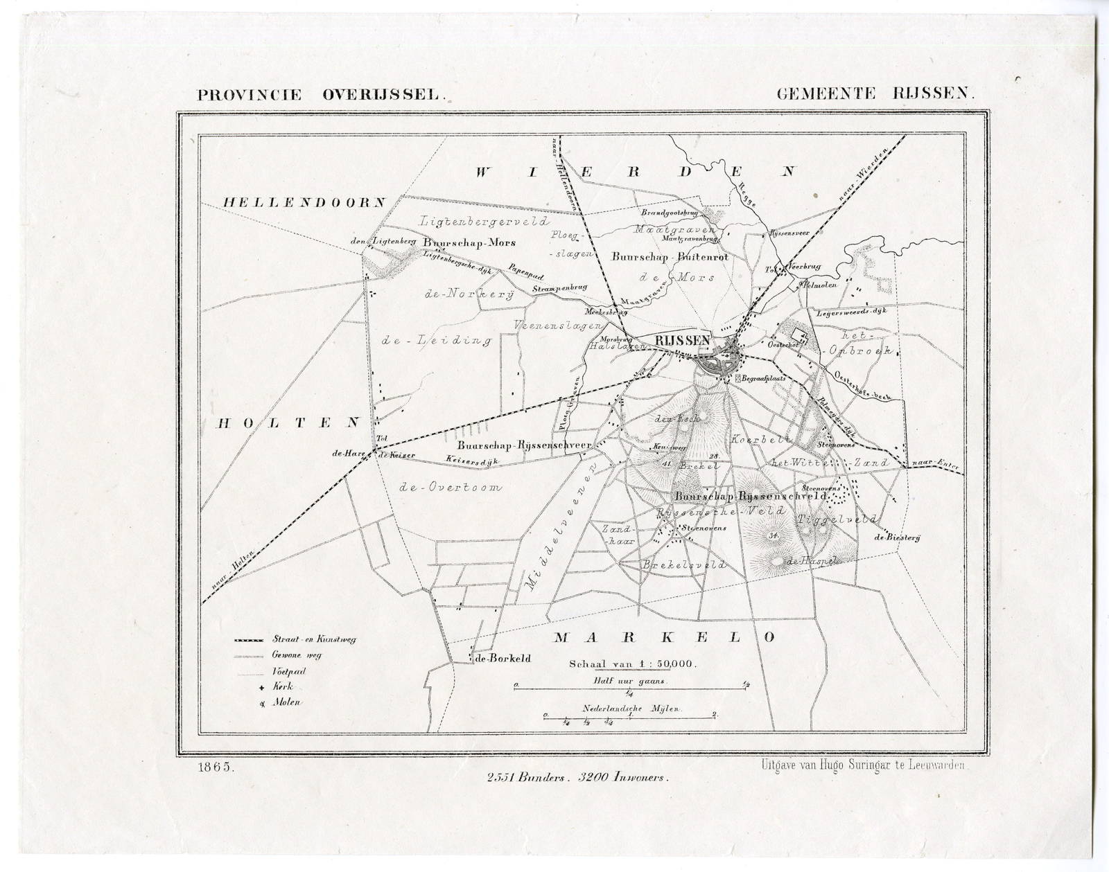 , Kuyper city plans – The Netherlands – 2, Pictura Antique Prints