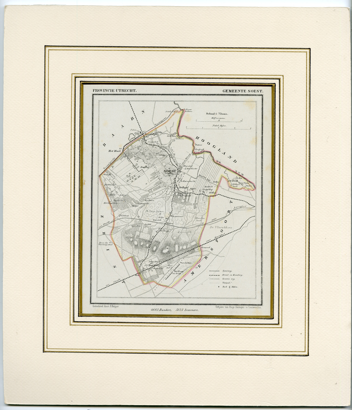 , Kuyper city plans – The Netherlands – 2, Pictura Antique Prints