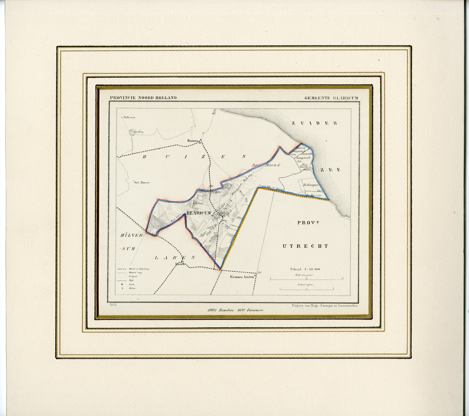 , Kuyper city plans – The Netherlands – 2, Pictura Antique Prints