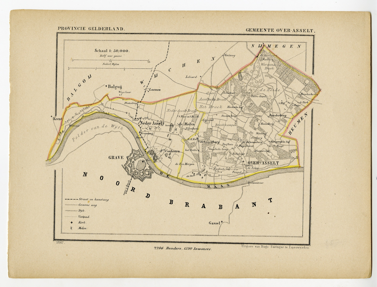 , Kuyper city plans – The Netherlands – 2, Pictura Antique Prints