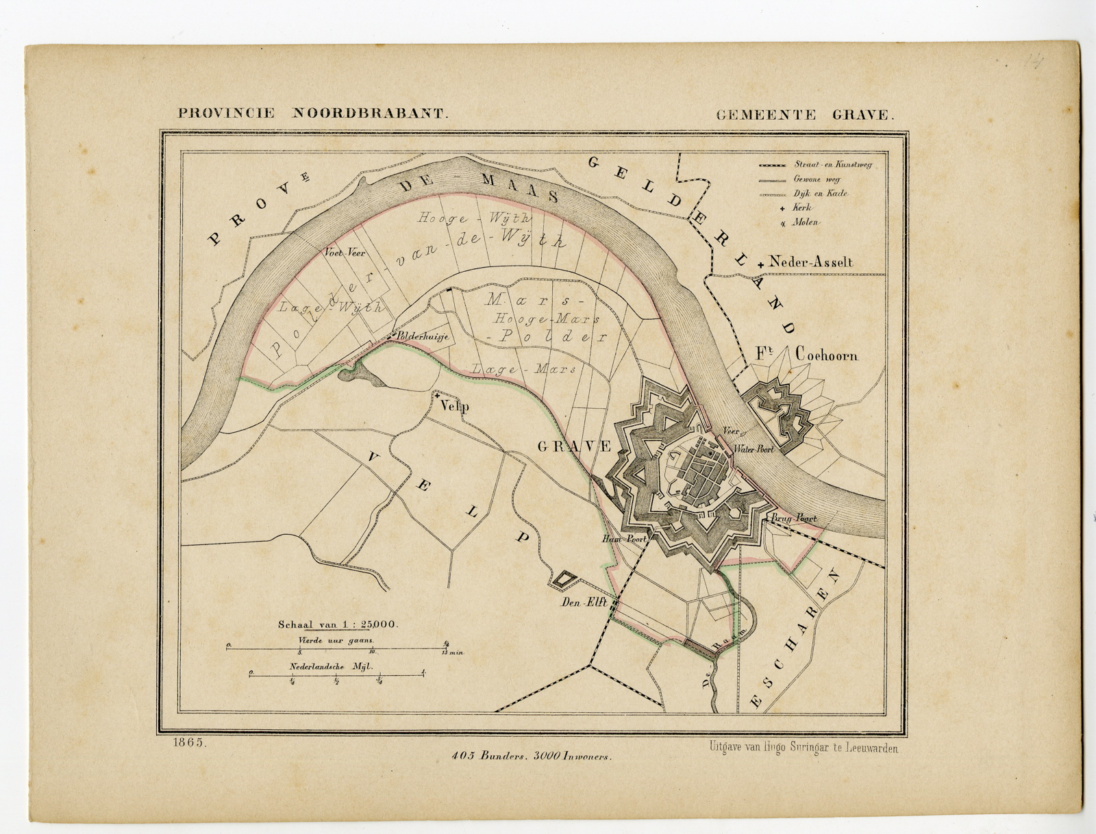 , Kuyper city plans – The Netherlands – 2, Pictura Antique Prints