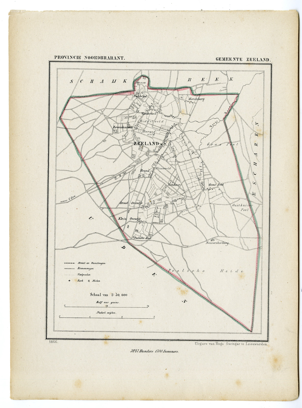 , Kuyper city plans – The Netherlands – 2, Pictura Antique Prints