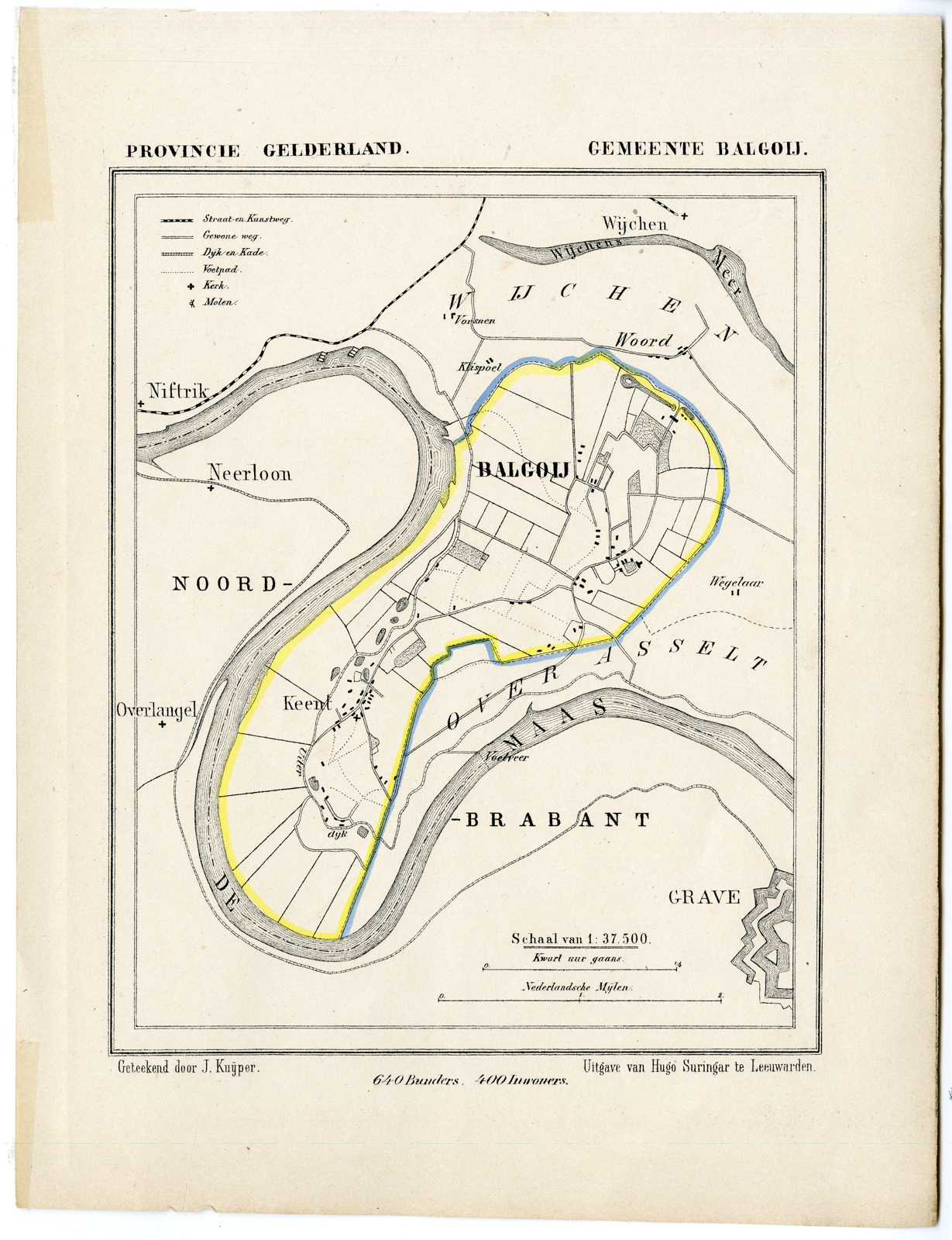 , Kuyper city plans – The Netherlands – 1, Pictura Antique Prints
