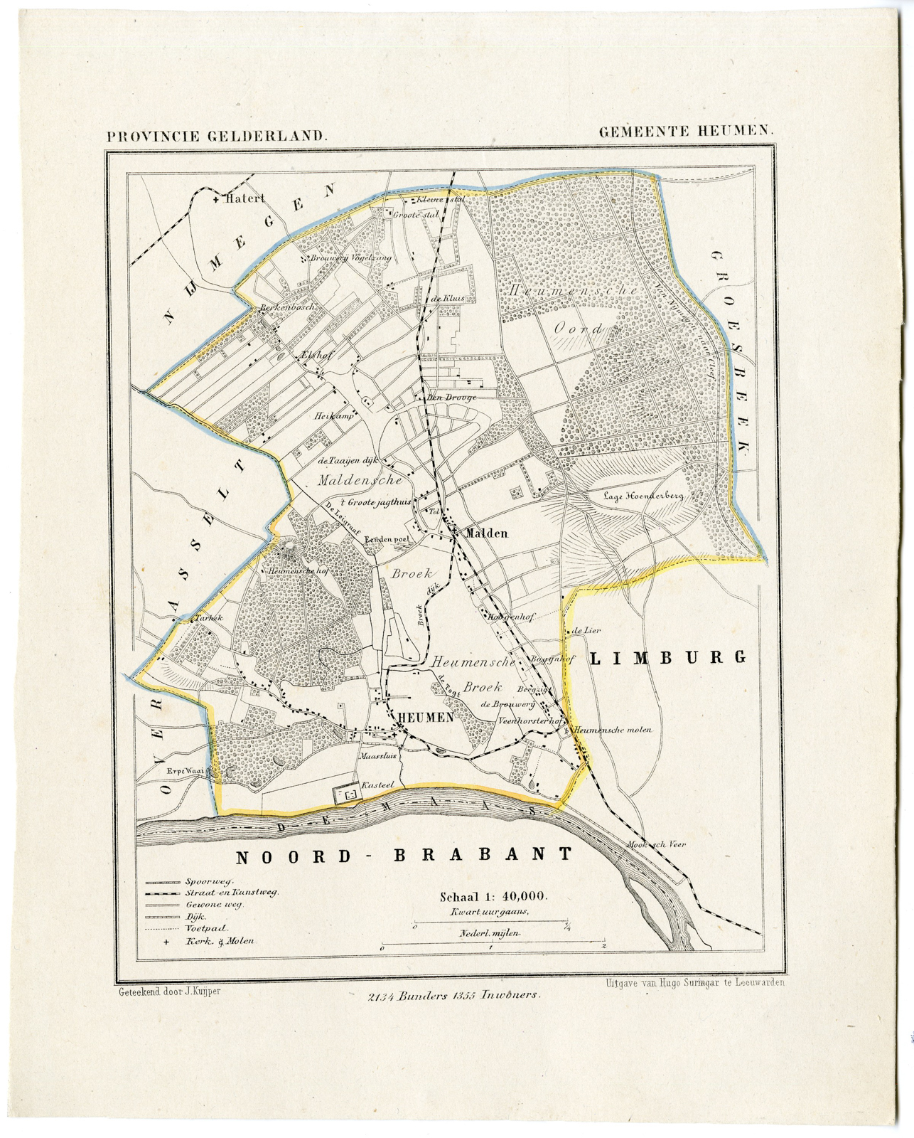 , Kuyper city plans – The Netherlands – 1, Pictura Antique Prints