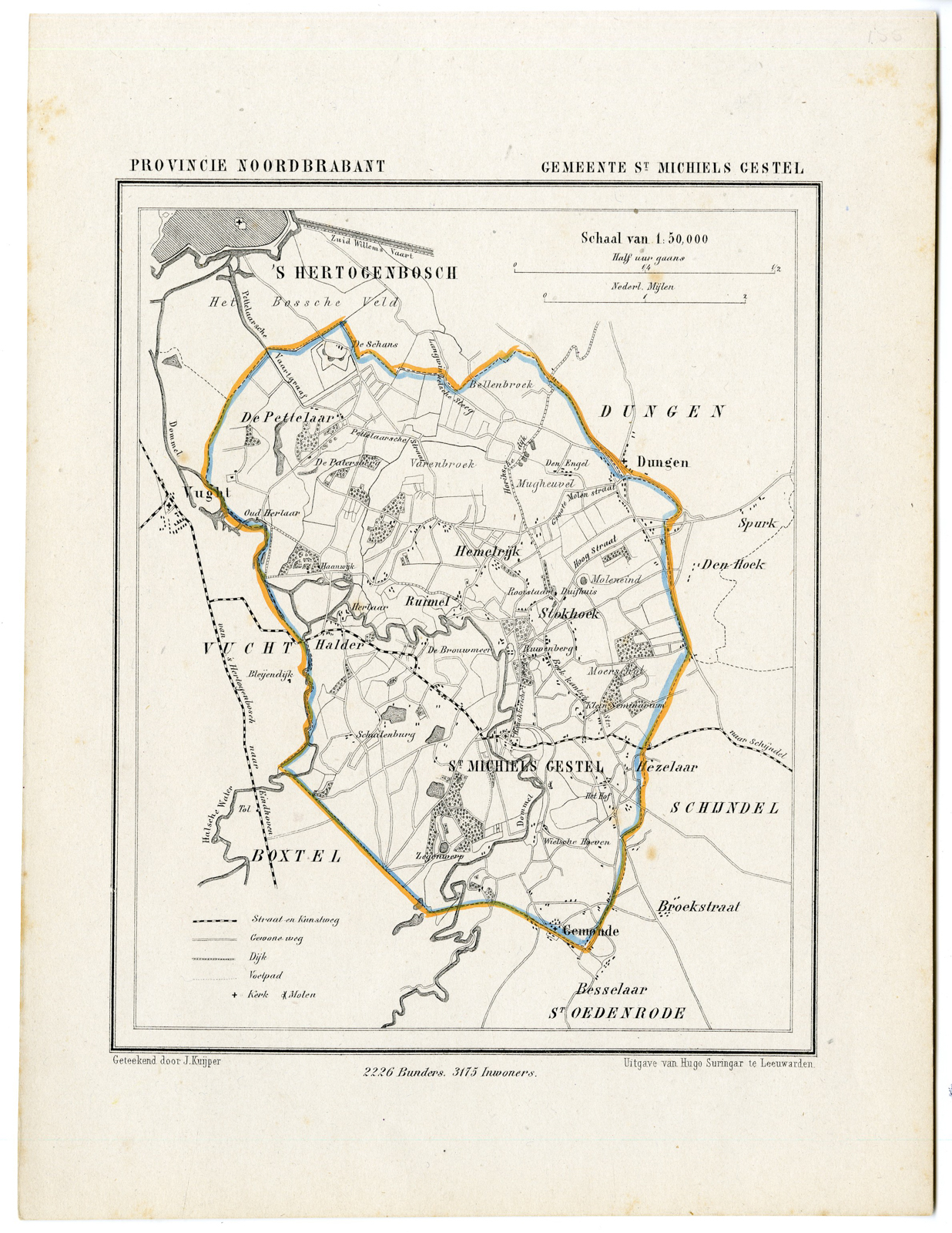 , Kuyper city plans – The Netherlands – 1, Pictura Antique Prints