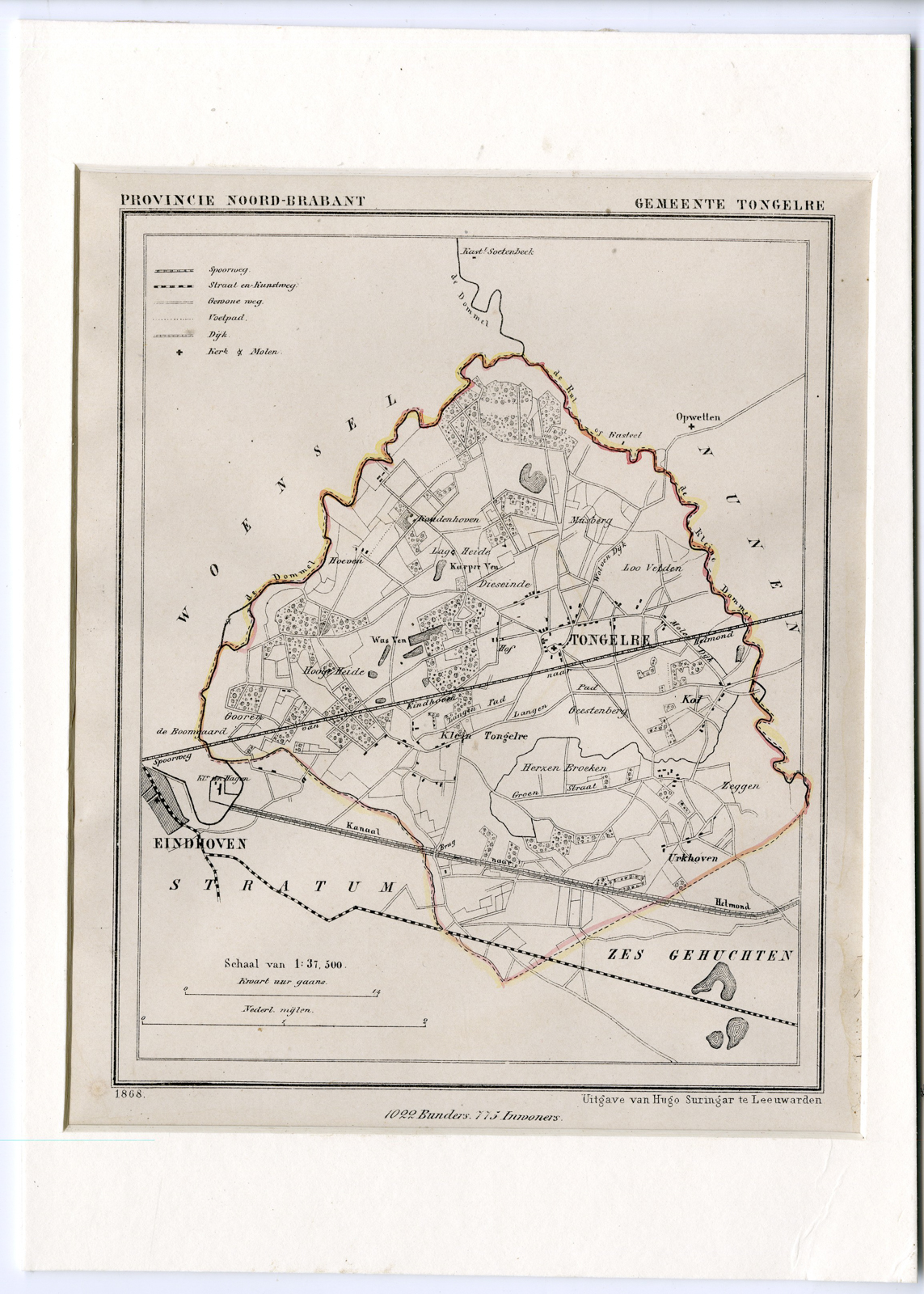 , Kuyper city plans – The Netherlands – 1, Pictura Antique Prints