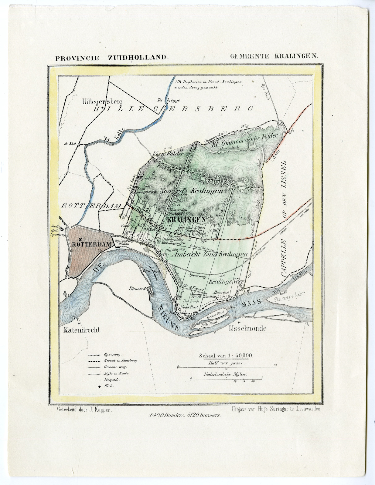 , Kuyper city plans – The Netherlands – 1, Pictura Antique Prints