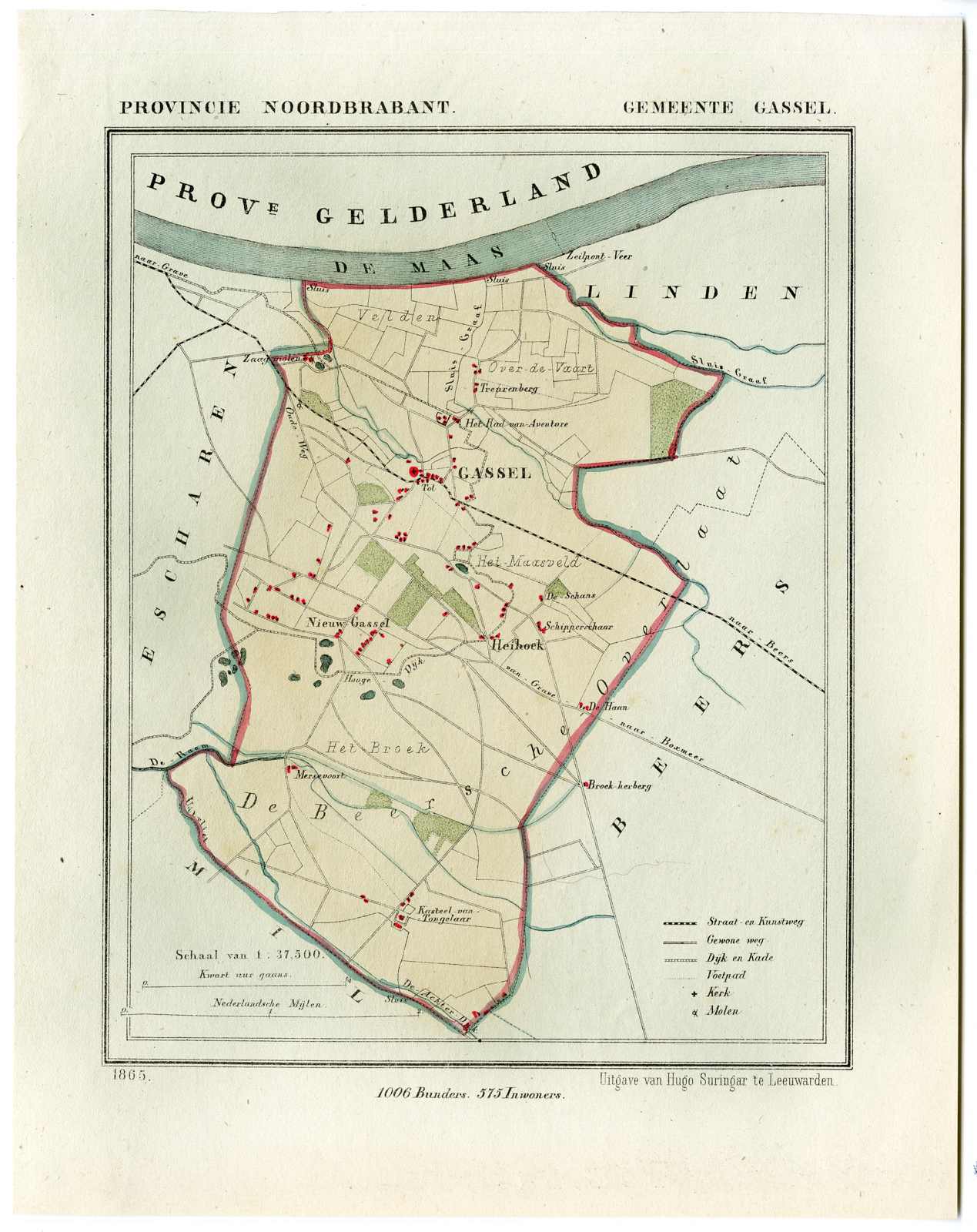 , Kuyper city plans – The Netherlands – 1, Pictura Antique Prints