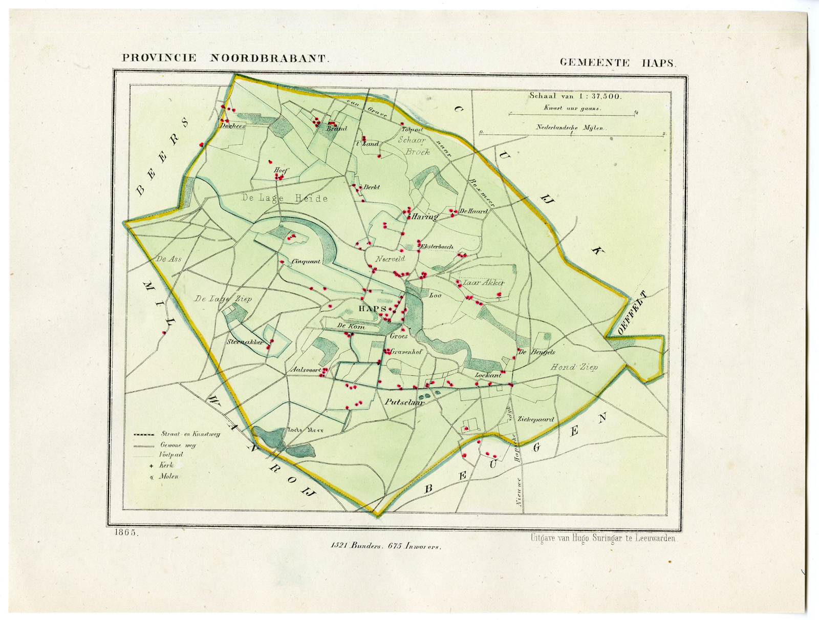 , Kuyper city plans – The Netherlands – 1, Pictura Antique Prints