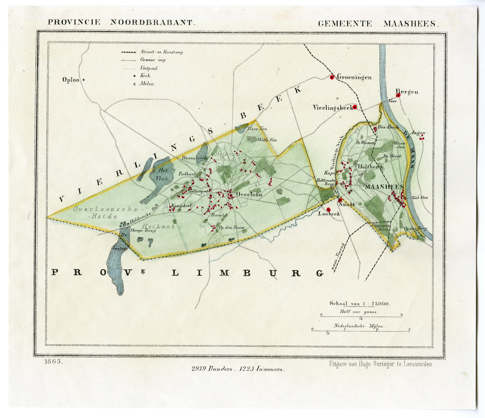 , Kuyper city plans – The Netherlands – 1, Pictura Antique Prints