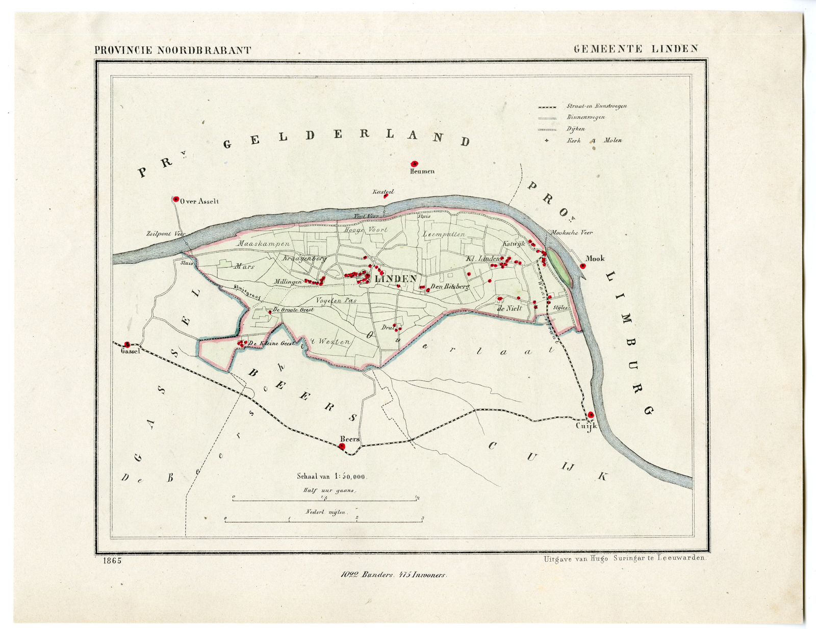 , Kuyper city plans – The Netherlands – 1, Pictura Antique Prints