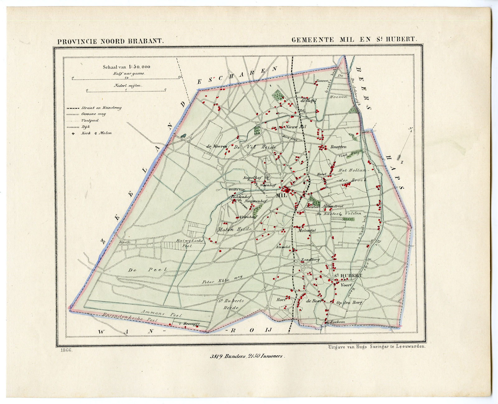 , Kuyper city plans – The Netherlands – 1, Pictura Antique Prints