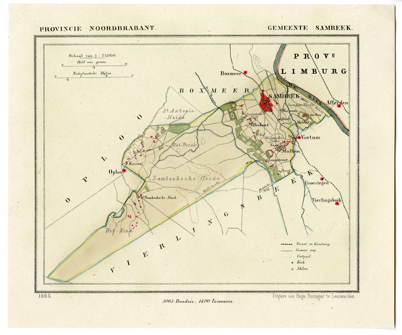 , Kuyper city plans – The Netherlands – 1, Pictura Antique Prints
