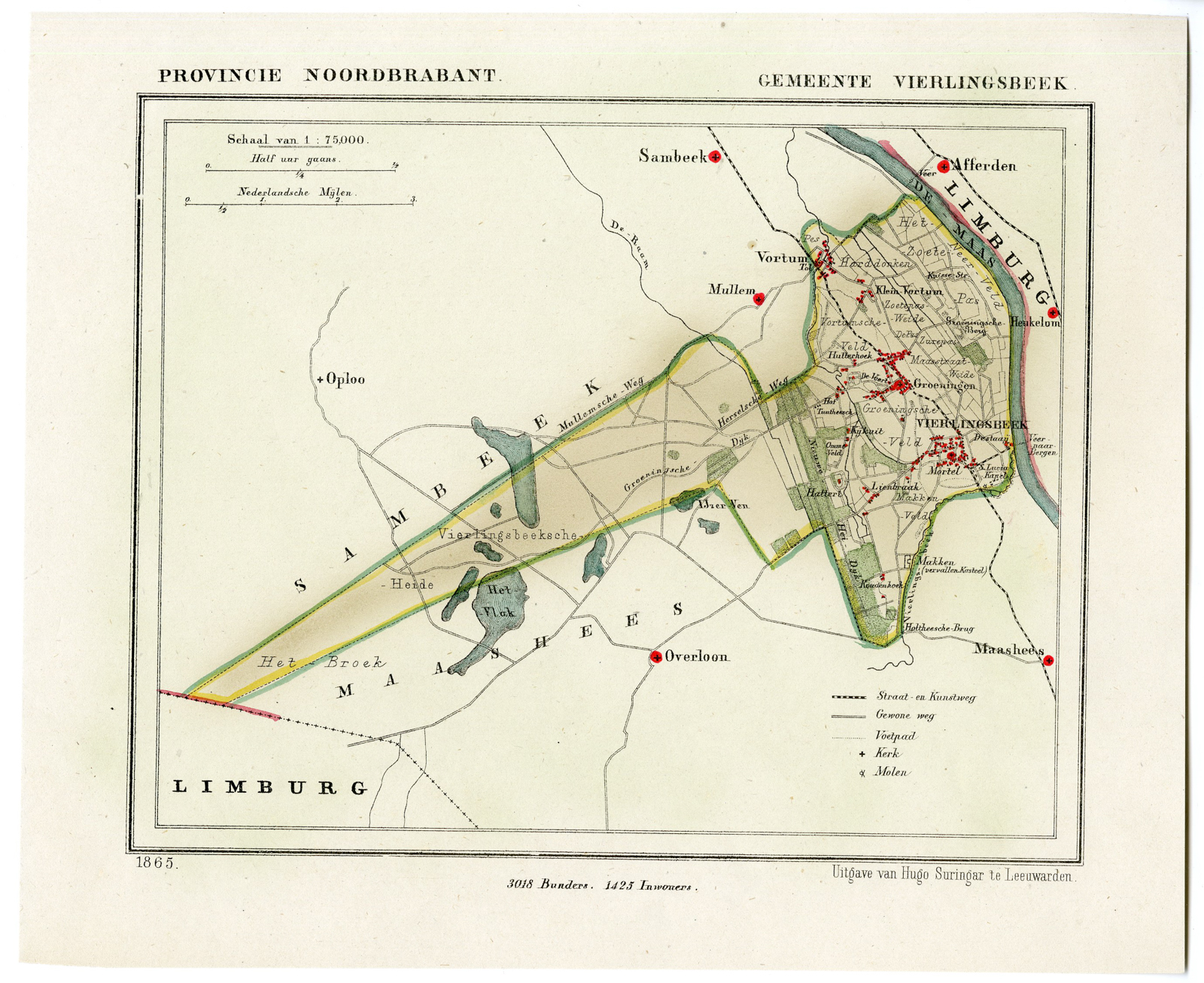 , Kuyper city plans – The Netherlands – 1, Pictura Antique Prints