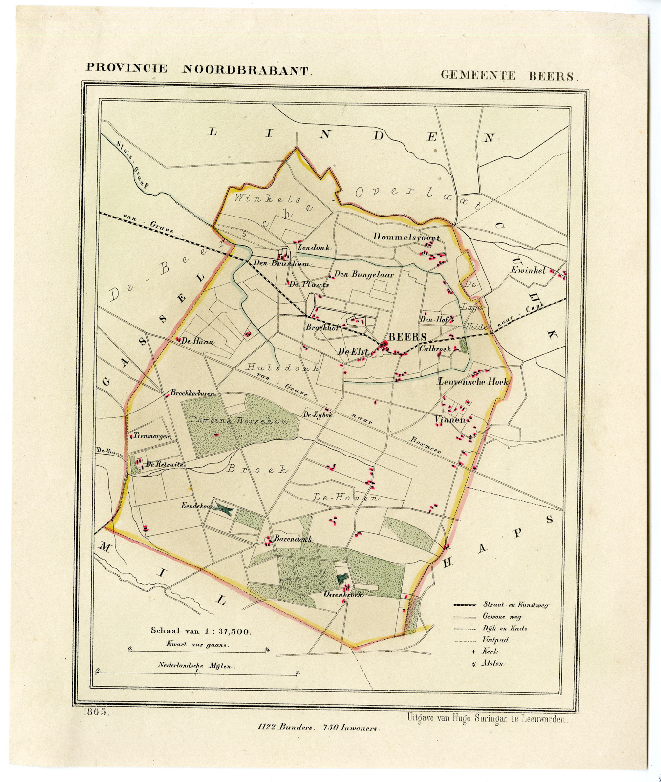 , Kuyper city plans – The Netherlands – 1, Pictura Antique Prints