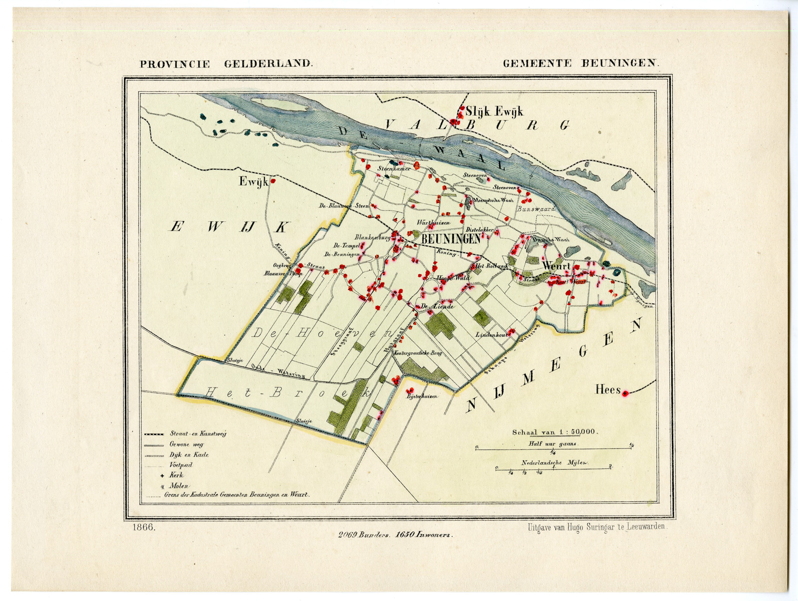 , Kuyper city plans – The Netherlands – 1, Pictura Antique Prints