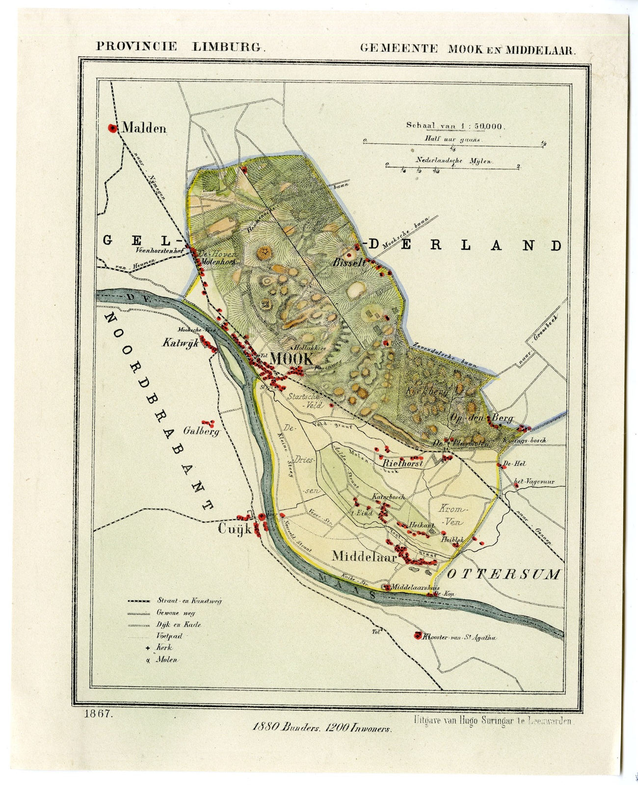 , Kuyper city plans – The Netherlands – 1, Pictura Antique Prints