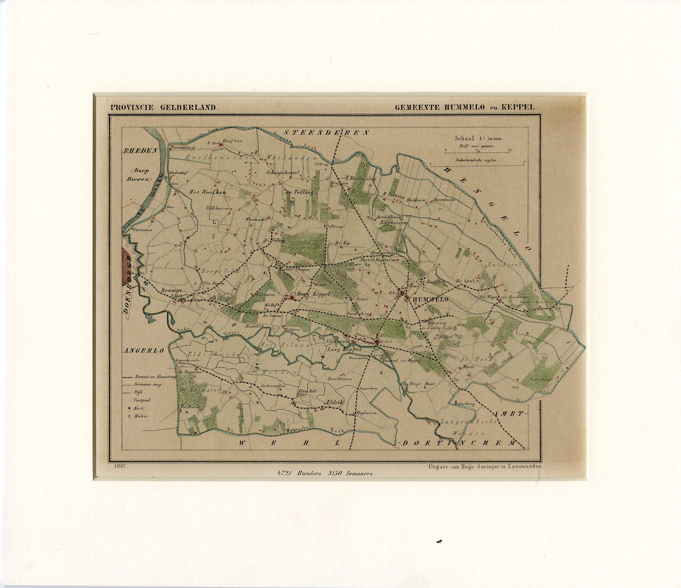 , Kuyper city plans – The Netherlands – 2, Pictura Antique Prints
