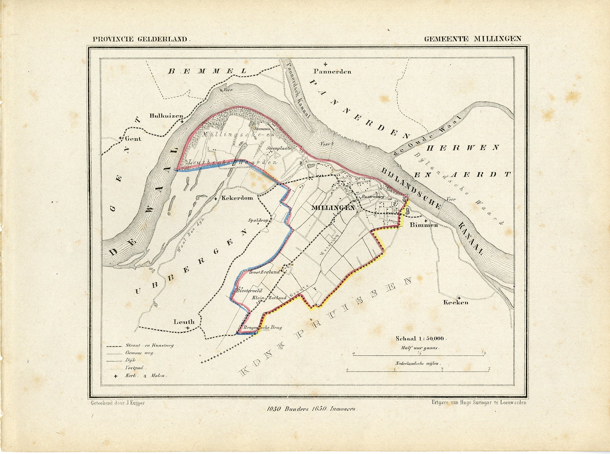 , Kuyper city plans – The Netherlands – 2, Pictura Antique Prints
