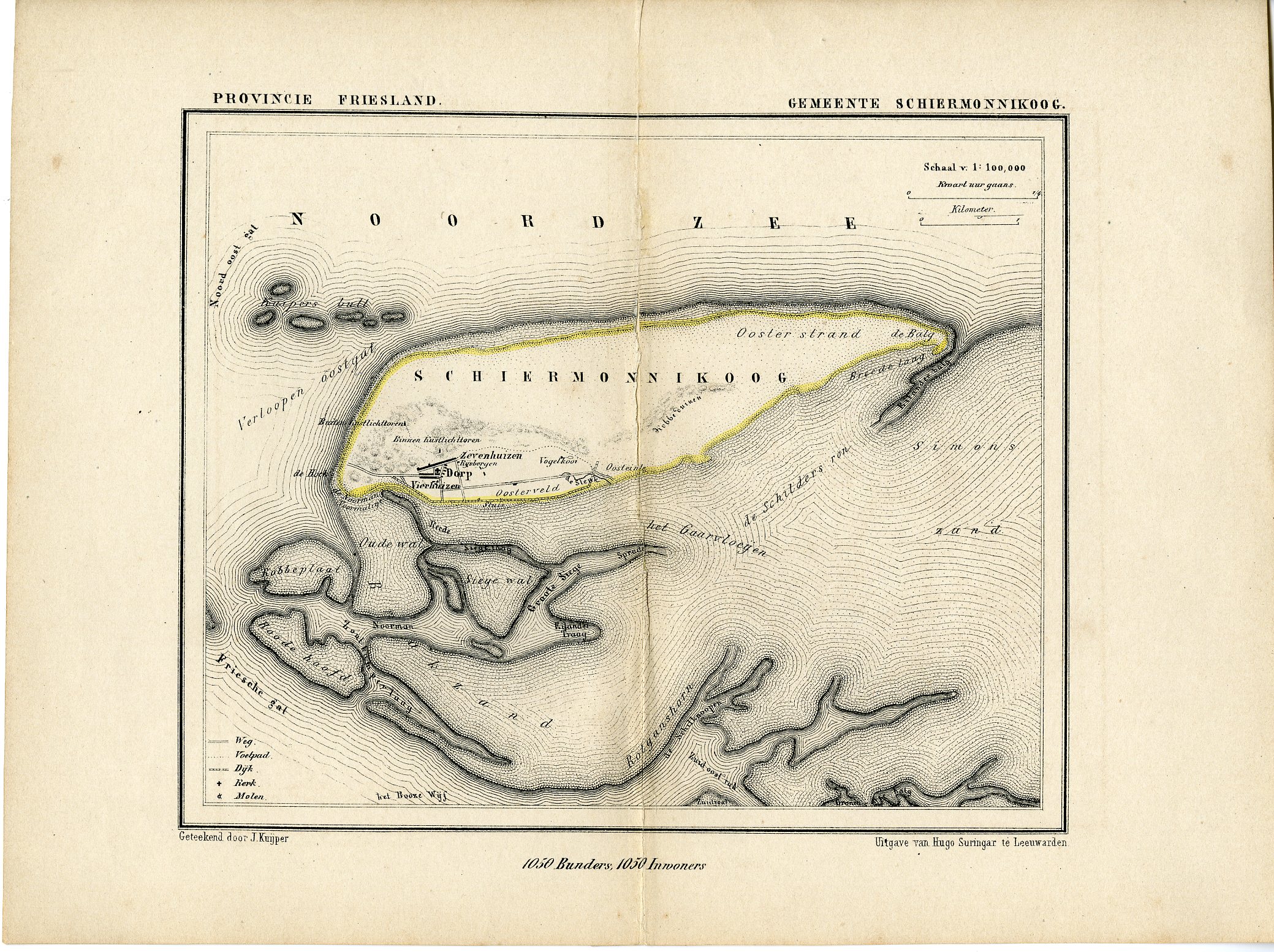 , Kuyper city plans – The Netherlands – 2, Pictura Antique Prints