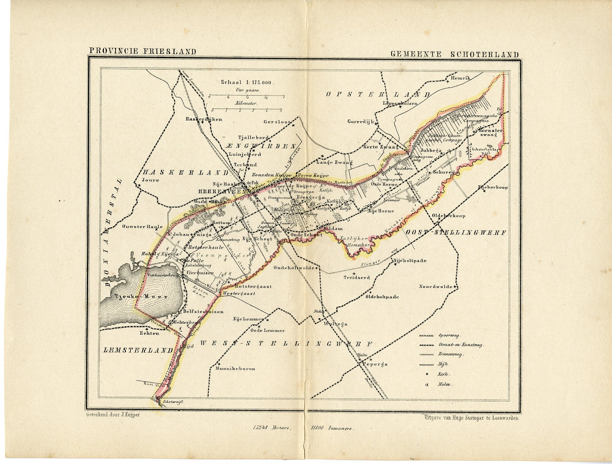 , Kuyper city plans – The Netherlands – 2, Pictura Antique Prints