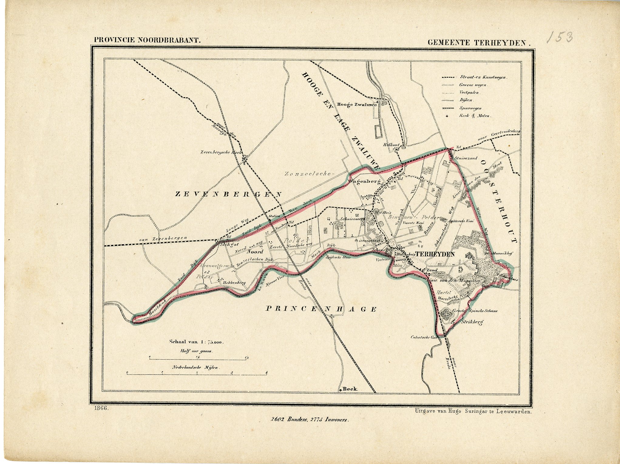 , Kuyper city plans – The Netherlands – 2, Pictura Antique Prints