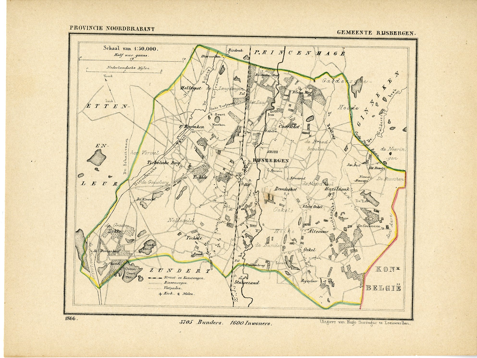 , Kuyper city plans – The Netherlands – 2, Pictura Antique Prints