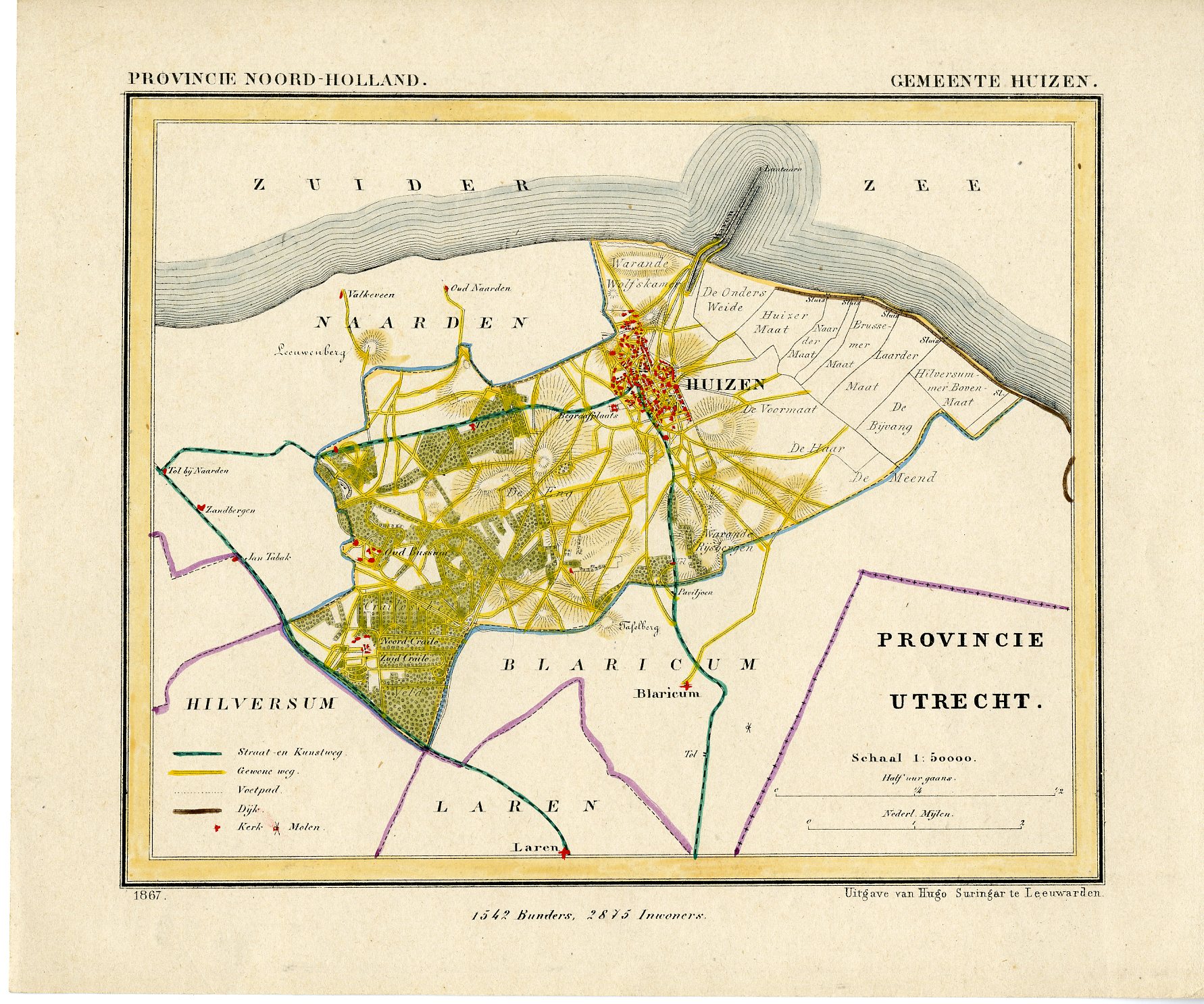 , Kuyper city plans – The Netherlands – 2, Pictura Antique Prints