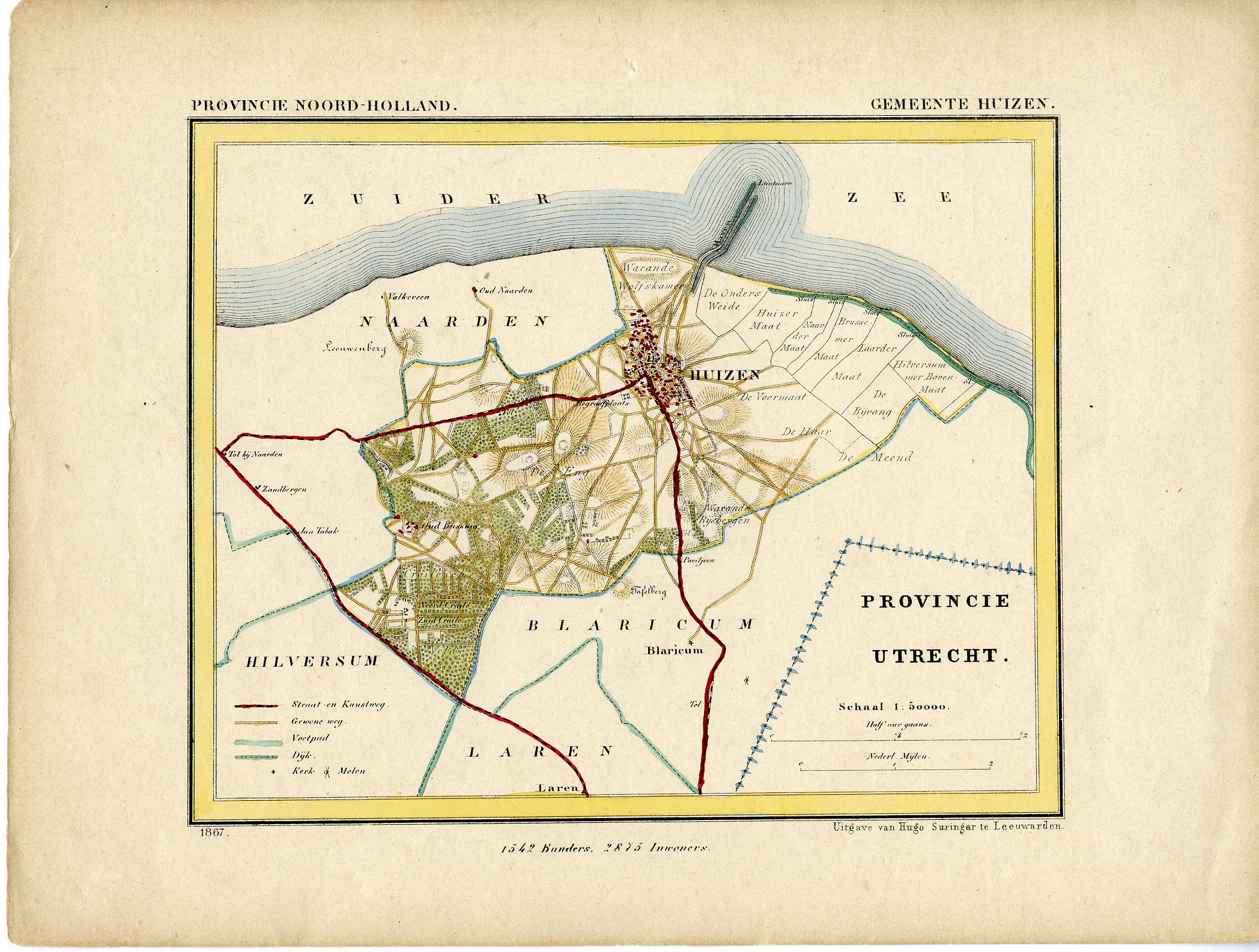 , Kuyper city plans – The Netherlands – 2, Pictura Antique Prints