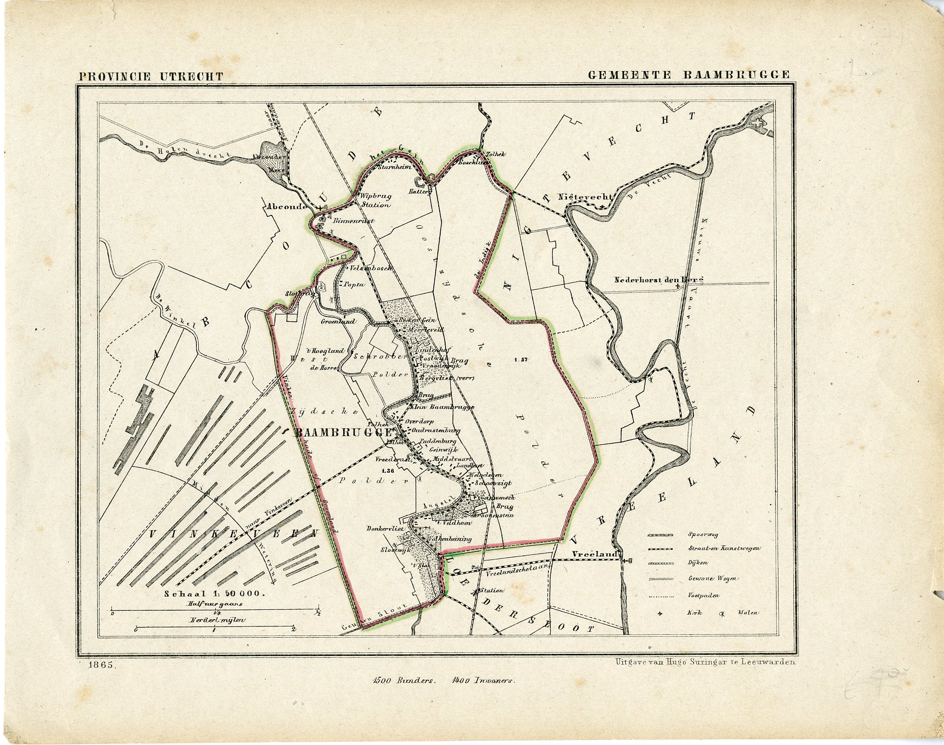 , Kuyper city plans – The Netherlands – 2, Pictura Antique Prints