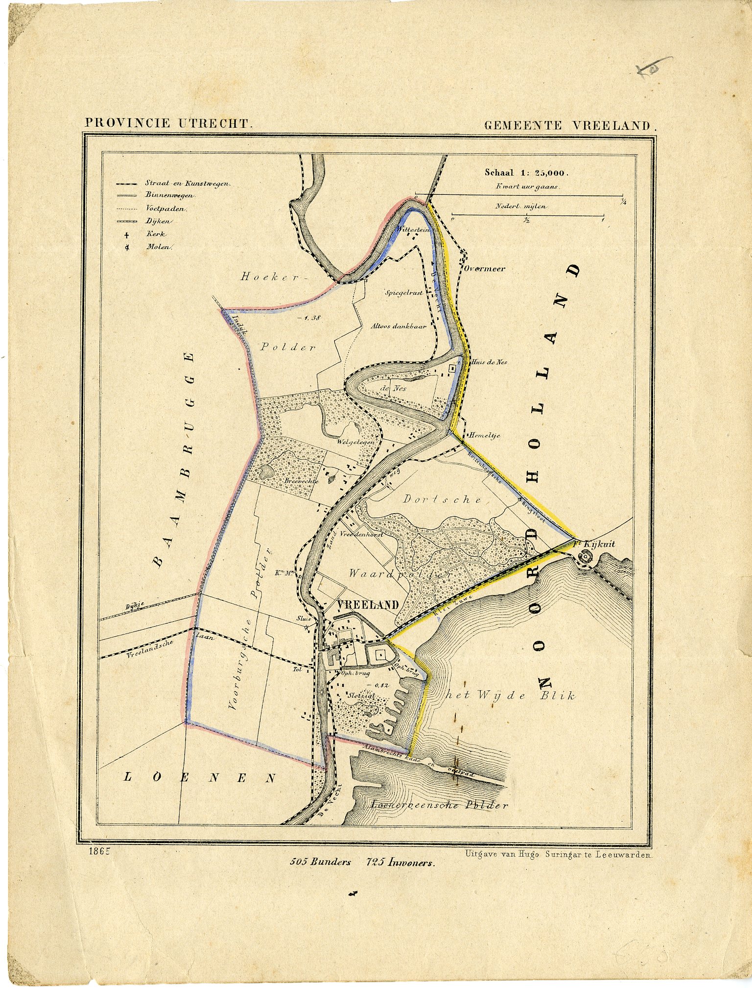 , Kuyper city plans – The Netherlands – 2, Pictura Antique Prints
