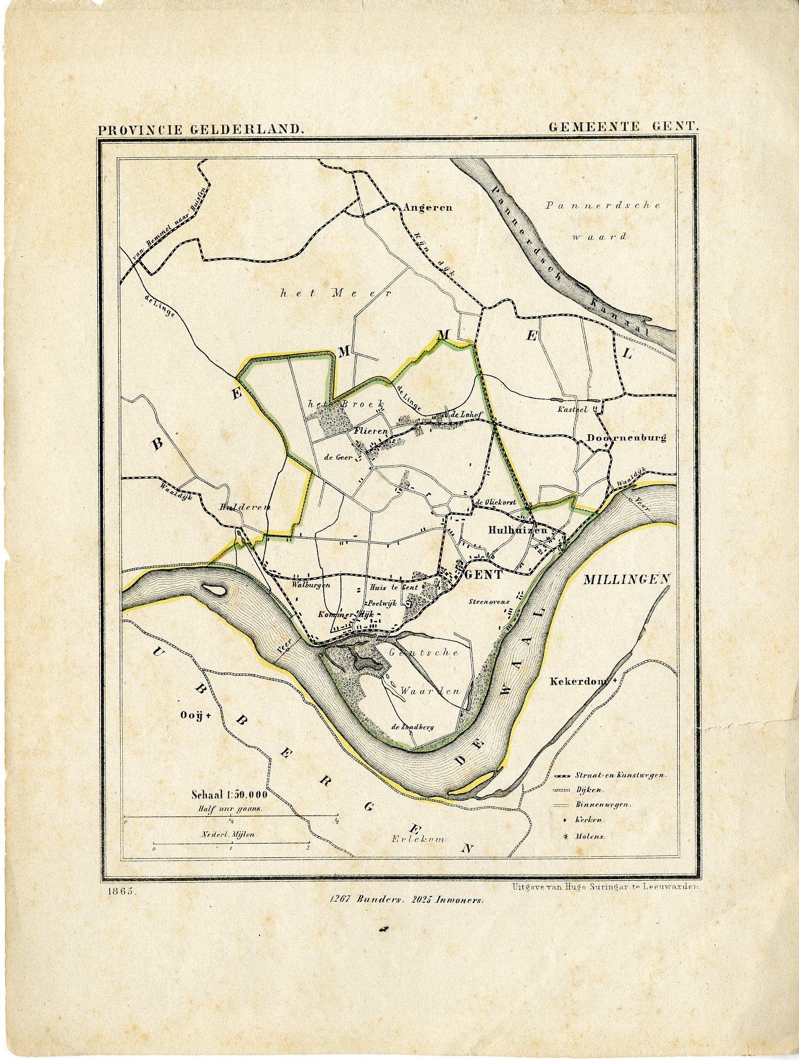 , Kuyper city plans – The Netherlands – 2, Pictura Antique Prints