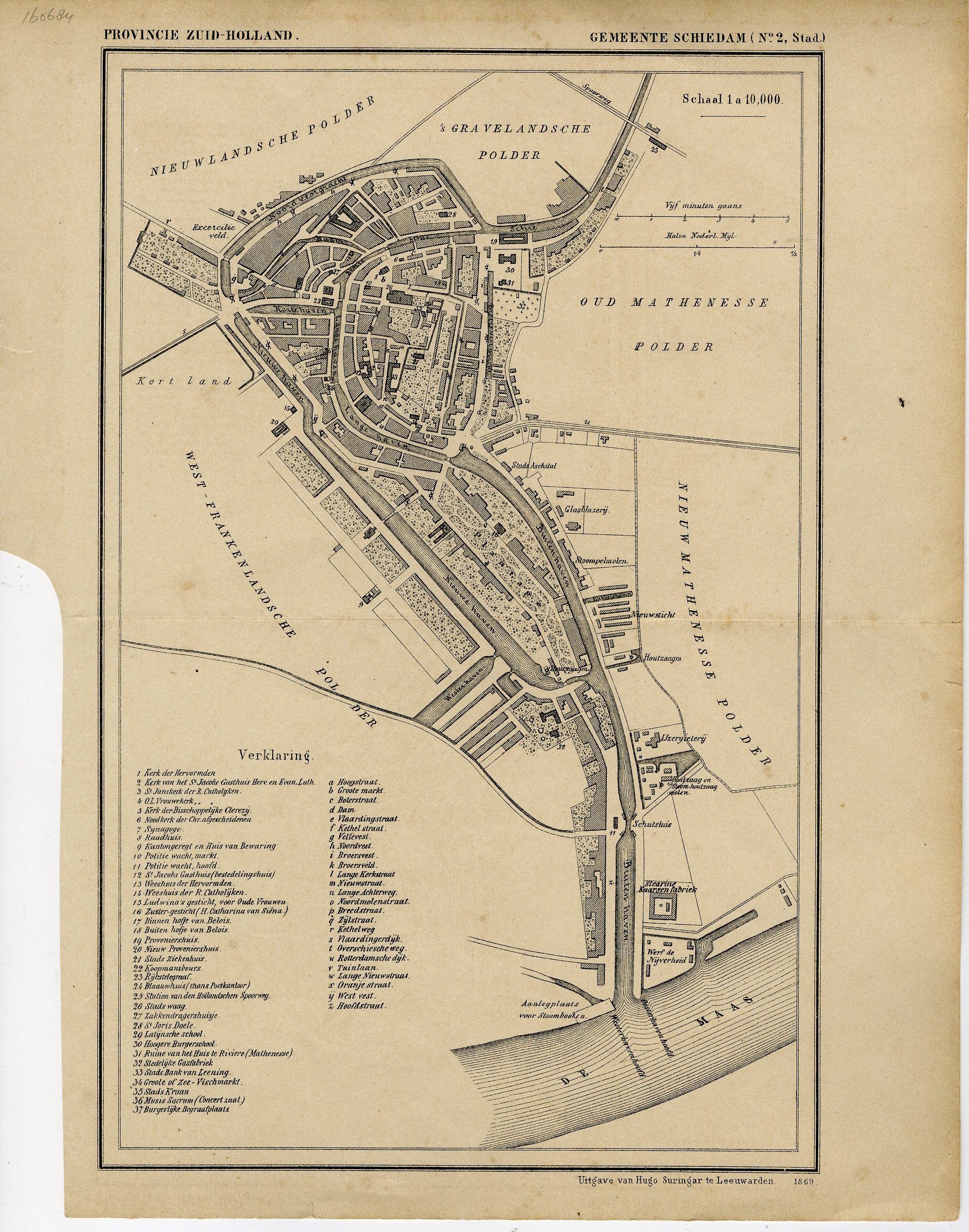 , Kuyper city plans – The Netherlands – 2, Pictura Antique Prints
