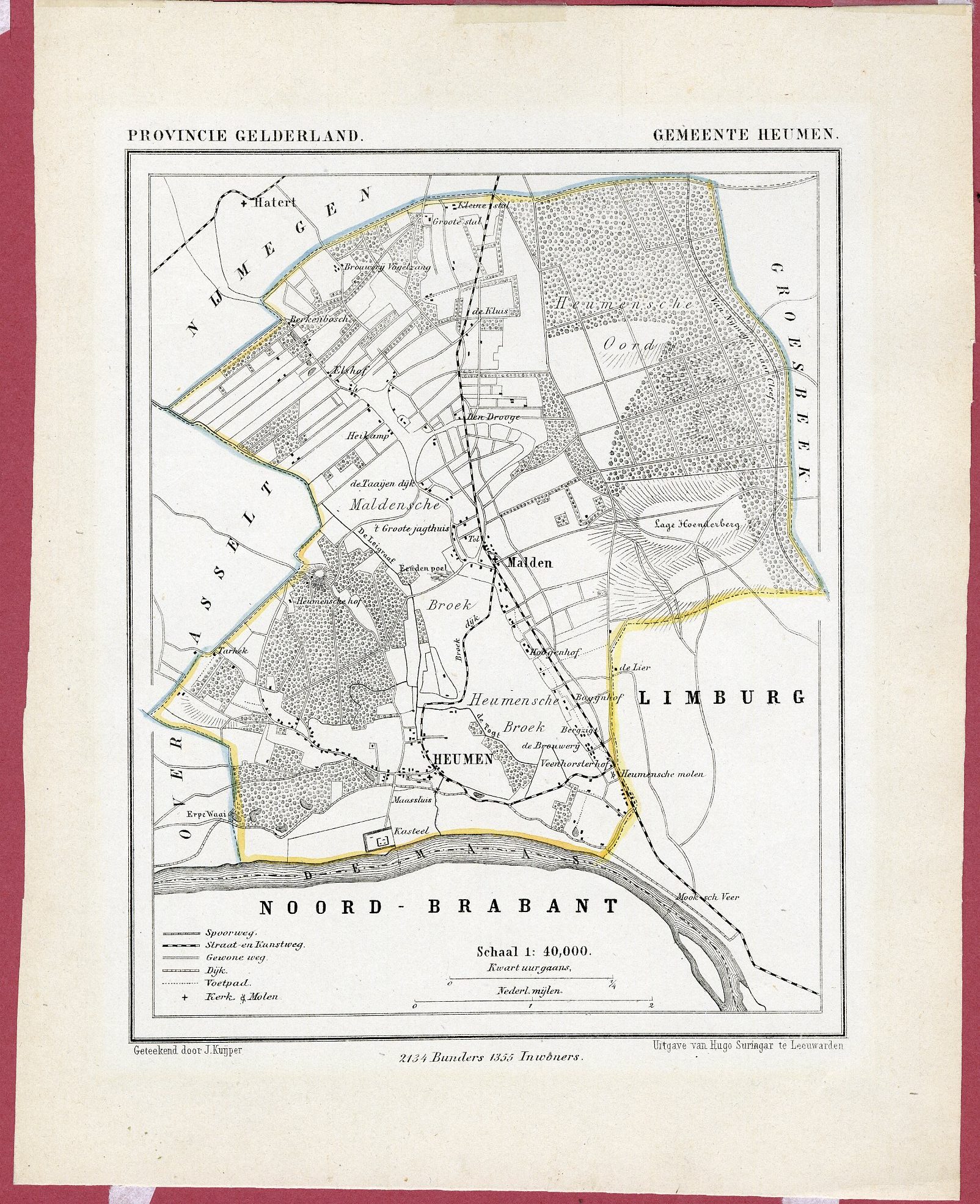 , Kuyper city plans – The Netherlands – 2, Pictura Antique Prints