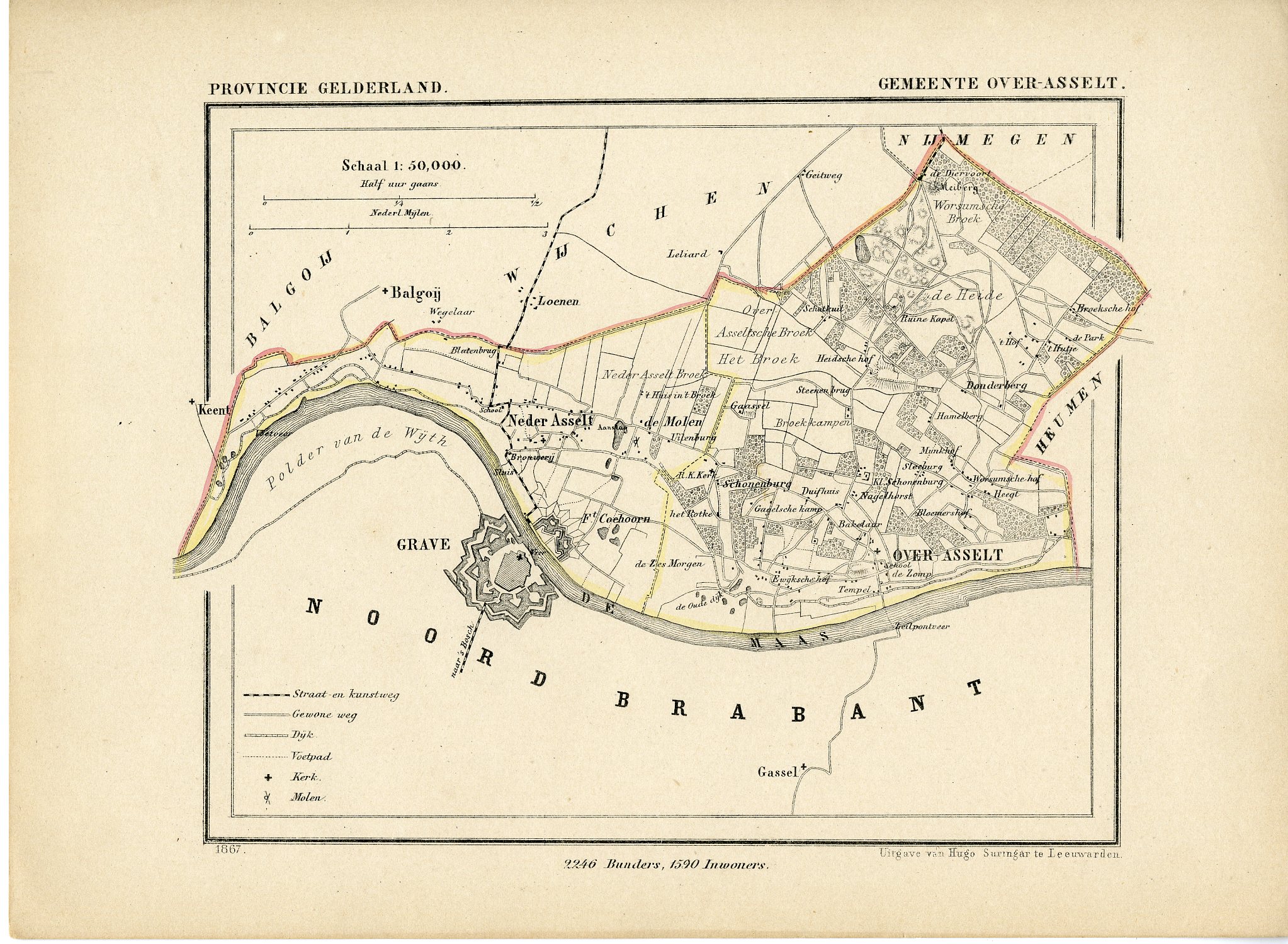 , Kuyper city plans – The Netherlands – 2, Pictura Antique Prints