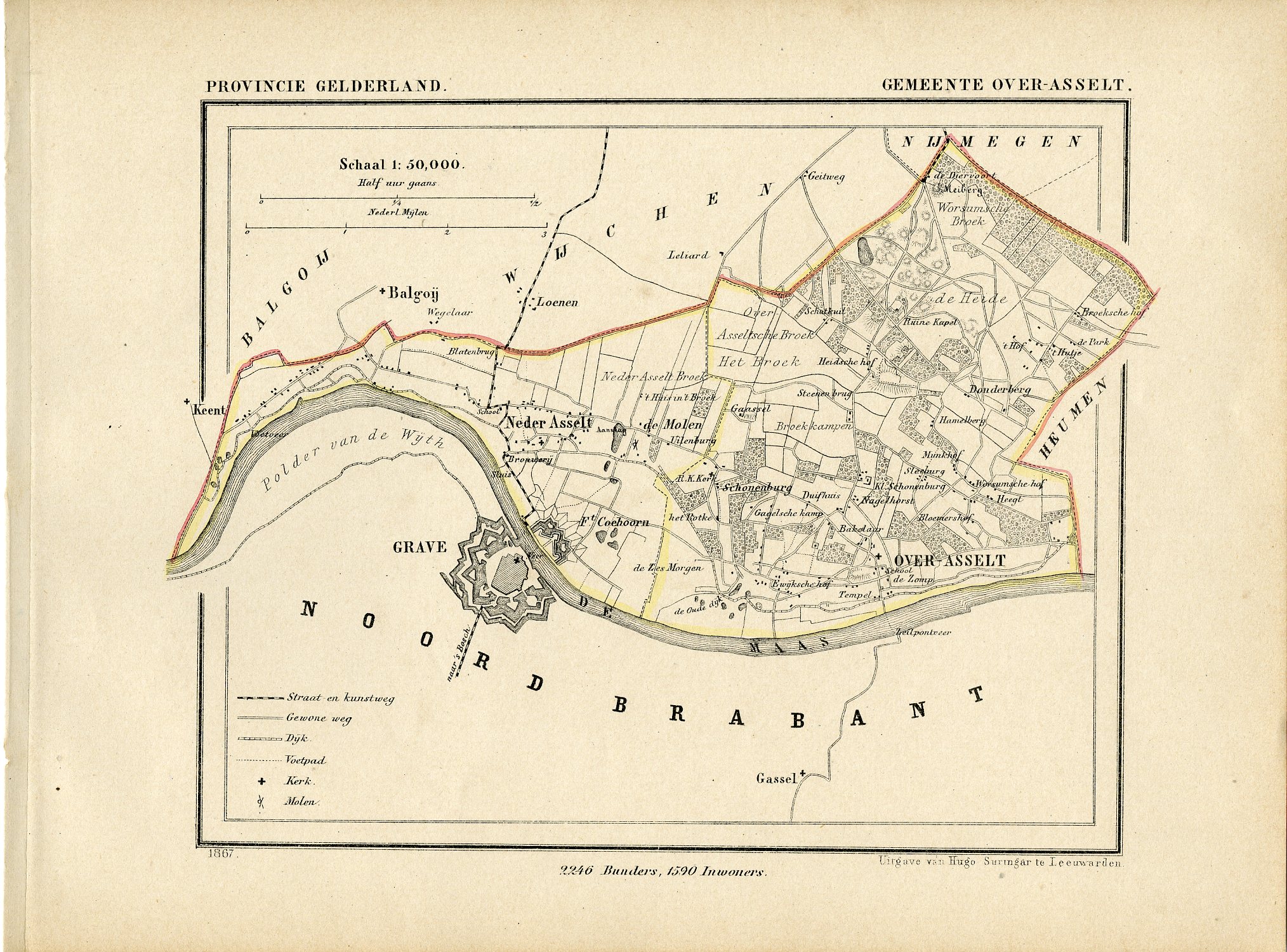 , Kuyper city plans – The Netherlands – 2, Pictura Antique Prints