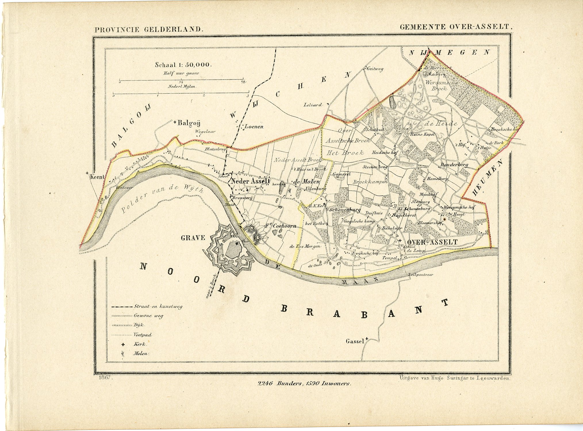 , Kuyper city plans – The Netherlands – 2, Pictura Antique Prints