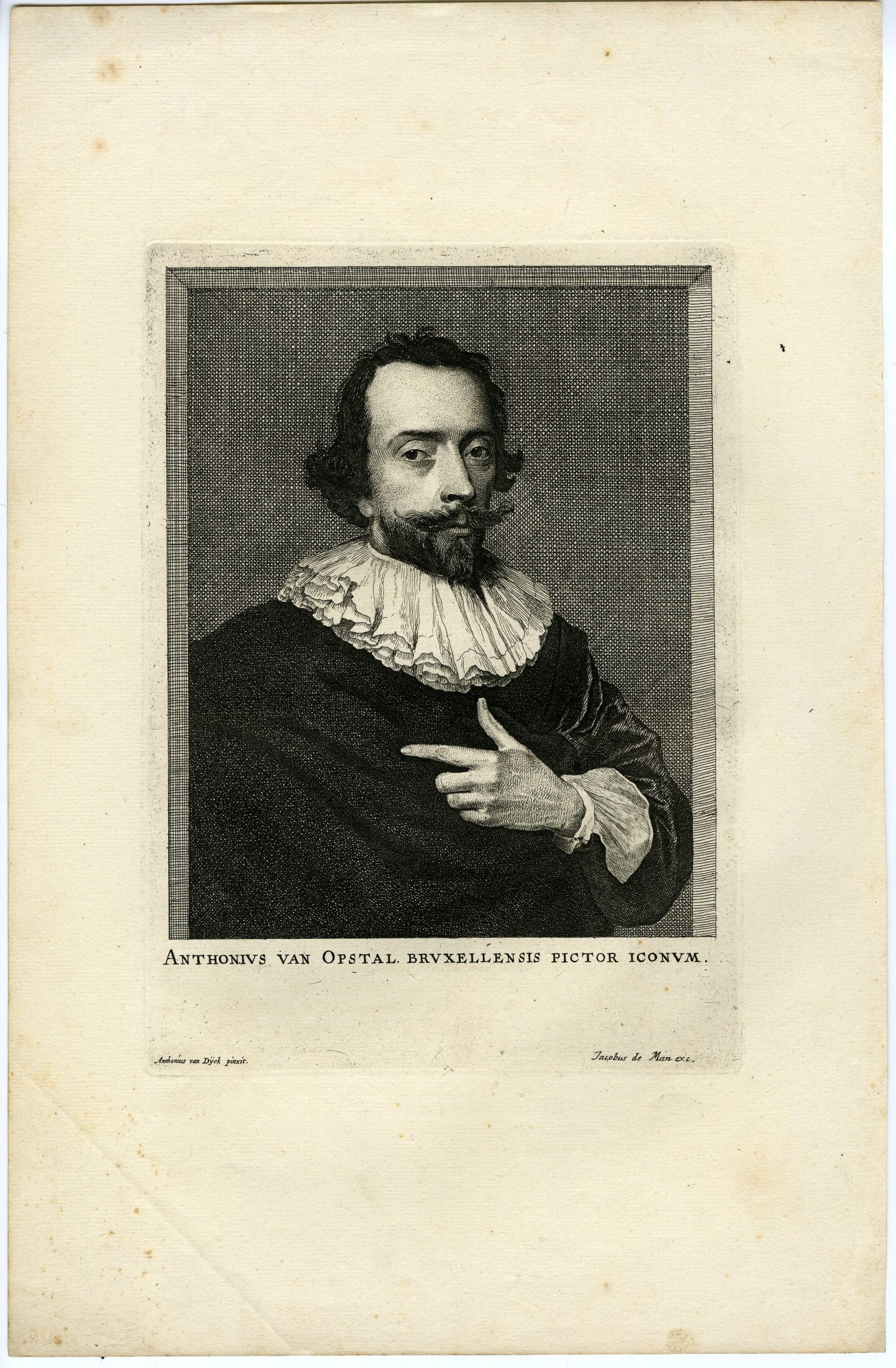 Pictura 13670 416x635 Antique Master Print-ANTOON-VAN-OPSTAL-PORTRAIT-Van Helt-Van Dyck-1640–1645