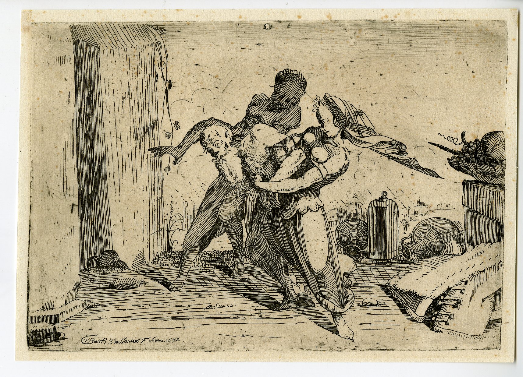 Pictura 13903 416x300 Rare-Antique Master Print-LOT AND HIS DAUGHTERS-ter Borch-1632