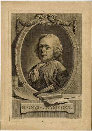 Antique Print-PORTRAIT-DIONYS-VAN-NIJMEGEN-PAINTER-Ditmar-Van Nijmegen-1792