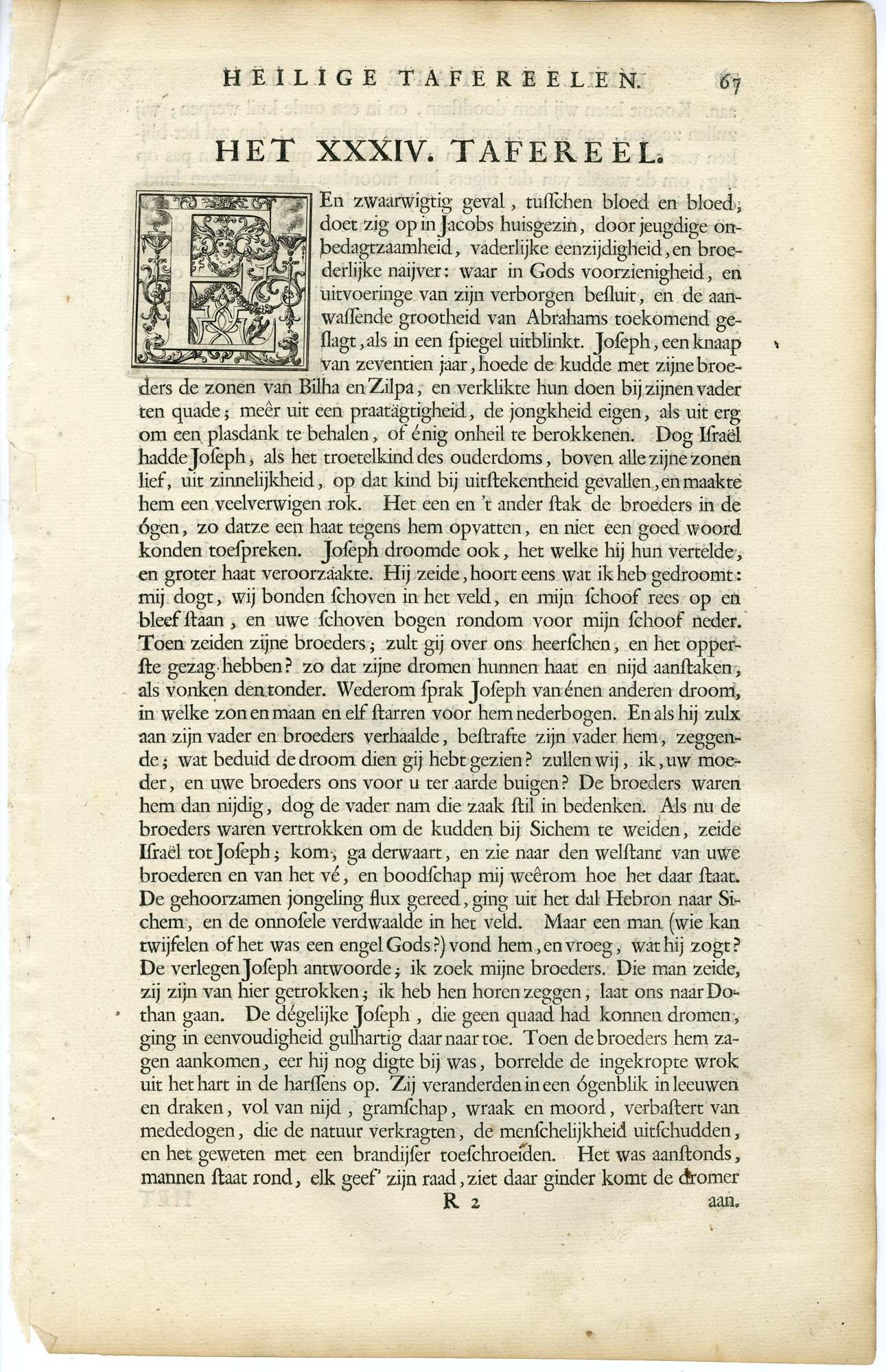 Pictura 14249 416x644 Antique Print-GENESIS-JOSEPH SOLD INTO SLAVERY-ISHMAELITES-Mulder-de Hondt-1728 - Image 2