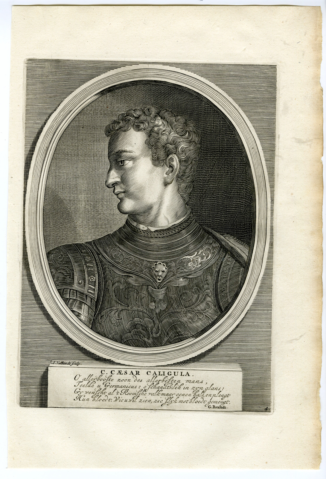 Pco 12281 416x611 Antique Print-CAESAR CALIGULA-GAIUS-ROMAN EMPEROR-Vaillant-Tacitus-Hooft-1704